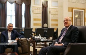 وزير خارجية إيران يلتقي رئيس وزراء لبنان
