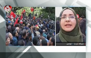 گزارش العالم از  تظاهرات تونسی ها علیه رییس جمهور این کشور