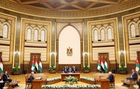 البيان الختامي لقمة السيسي وعباس والملك عبدلله الثلاثية في القاهرة
