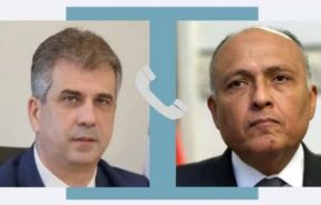 اتصال هاتفي بين وزير الخارجية المصري ومسؤول صهيوني 