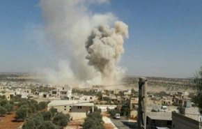 أضرار مادية جراء اعتداء إرهابي بطائرة مسيرة في ريف حماة الشمالي