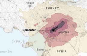 وقوع ۷ زمین‌لرزه جدید در جنوب ترکیه طی ۱ ساعت اخیر