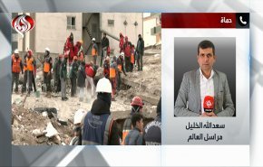 گزارش خبرنگار العالم از حماه/ عملیات امدادرسانی به زلزله‌زدگان سرعت گرفته است