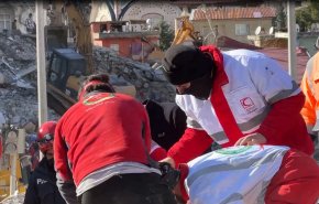 فيديو جديد لإغاثة الهلال الأحمر الإيراني في تركيا