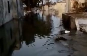 بالفيديو.. نزوح أهالي عفرين خوفا من فيضان نهر العاصي