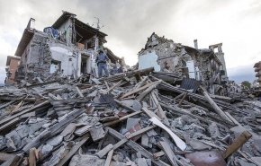 تصویر هوایی از قهرمان‌مرعش قبل و بعد از زلزله