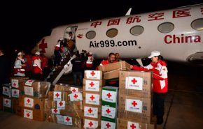 طائرة صينية تحمل مساعدات إنسانية تقلع إلى سوريا