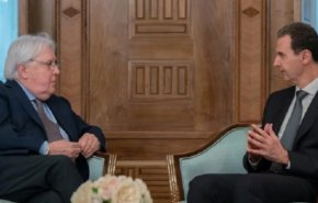 بشار اسد در دیدار گریفیتس: باید کمک‌های فوری وارد همه مناطق سوریه شود