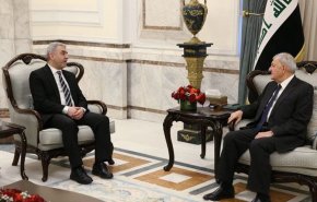 رئيس جمهورية العراق يستقبل وزير العمل اللبناني
