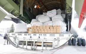 100طن مساعدات إيرانية إلى منكوبي الزلزال في اللاذقية