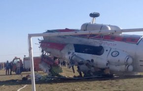 آخرین جزئیات از سقوط بالگرد حامل وزیر ورزش در بافت