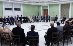 الرئيس الاسد يلتقي برؤساء واعضاء وفود البرلمانات العربية