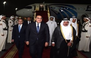 ورود نخست‌وزیر مصر به قطر برای نخستین بار