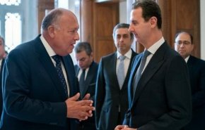 الخارجية المصرية: لقاء شكري مع الأسد لم يتطرق لعودة سوريا إلى الجامعة العربية

