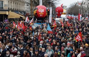 جولة ثامنة من الاحتجاجات في فرنسا ضد مشروع نظام التقاعد