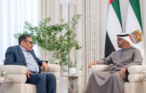 دیدار دریابان شمخانی با رئیس امارات متحده عربی