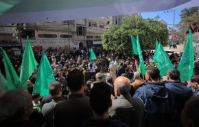 برگزاری راهپیمایی مردمی در خان یونس توسط حماس 