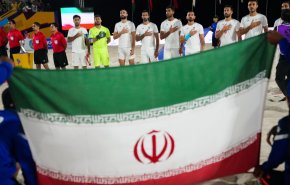 فوز ايراني بكأس أمم آسيا لكرة القدم الشاطئية