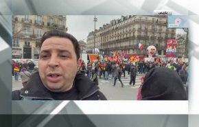 آخرین تحولات اعتراضات فرانسه علیه اصلاح قانون بازنشستگی + فیلم