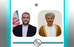 گفتگوی تلفنی بین وزیران خارجه ایران و عمان