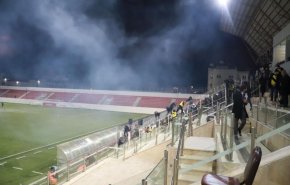 حمله نظامیان صهیونیستی با گاز اشک آور به استادیوم ورزشی در قدس