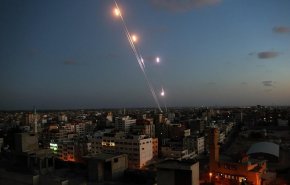 حملات راکتی گروه‌های مقاومت به شهرک‌های صهیونیستی اطراف غزه + فیلم