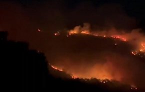 حريق ضخم يأتي على هكتارات واسعة شمالي المغرب