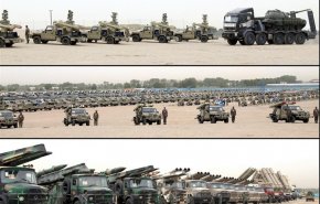 ۱۰۸۴ دستگاه انواع تجهیزات و تسلیحات جدید به نیروی زمینی ارتش الحاق شد
