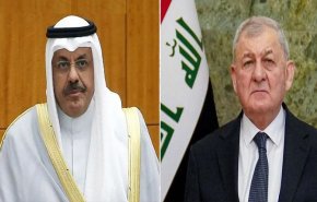 مكالمة هاتفية بين الرئيس العراقي ورئيس وزراء الكويت