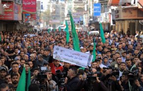 مشارکت رهبران مقاومت حماس و جهاد اسلامی در راه پیمایی روز قدس در غزه/ تاکید بر دفاع از مسجد الاقصی 