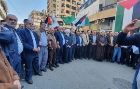لبنان .. راهپیمایی حمایت از ملت فلسطین در صیدا 