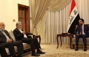 دبیرکل جهاد اسلامی با رئیس پارلمان عراق دیدار کرد