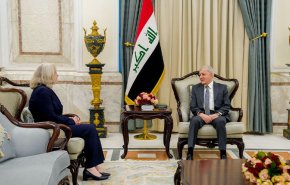 الرئيس العراقي يستقبل سفيرة اميركا ويؤكد أهمية توسيع آفاق التعاون