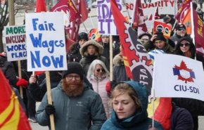إضراب 155 ألف موظف فدرالي عن العمل في كندا