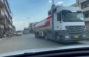 بالفيديو.. قافلة شاحنات للتحالف تدخل القامشلي قادمة من العراق 