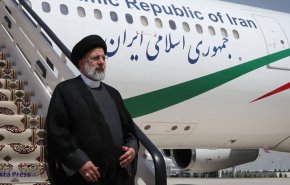 هواپیمای رئیس جمهوری اسلامی ایران در فرودگاه دمشق به زمین نشست+ تصاویر