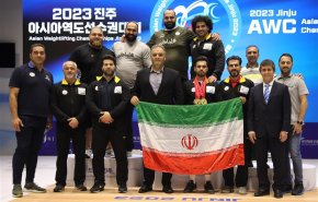 ایران قهرمان وزنه‌برداری آسیا شد
