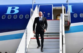 رئيس أذربيجان يصل بروكسل بدعوة من رئيس المجلس الأوروبي