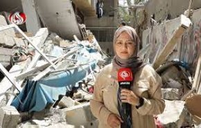 گزارش خبرنگار العالم از خسارات جنایتگری رژیم صهیونیستی دربمباران غزه 