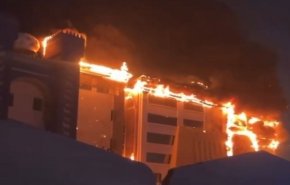 الدفاع المدني تعلن السيطرة على حريق كلية التراث ببغداد