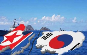 احتكاك بحري بين الكوريتين بالمياه الدولية