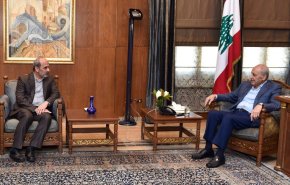 رئيس مؤسسة الإذاعة والتلفزيون في إيران يجتمع مع رئيس البرلمان اللبناني نبيه بري