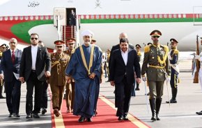 آیت الله رئیسی از سلطان عمان در مجموعه سعدآباد رسما استقبال کرد