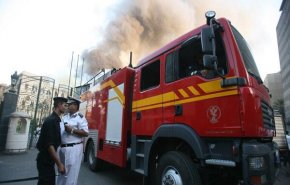 آتش‌سوزی گسترده در قاهره با 23 مصدوم
