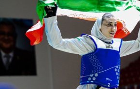 ناهيد كياني تفوز  بأولى ذهبية عالمية لنساء إيران في بطولات التايكواندو + فيديوهات