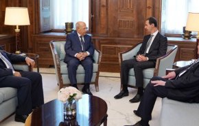 الرئيس الأسد يستقبل الرئيس اللبناني السابق العماد ميشال عون

