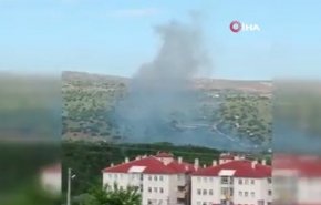 5 کشته براثر انفجار در کارخانه تولید موشک آنکارا + ویدیو