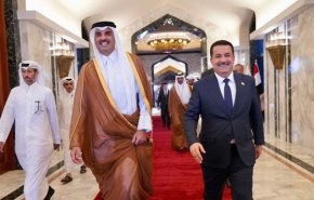 سفر امیر قطر به عراق
