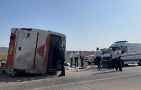 واژگونی مرگبار اتوبوس زائران عراقی در ایران