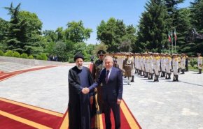 استقبال رسمی رئیسی از رئیس جمهور ازبکستان